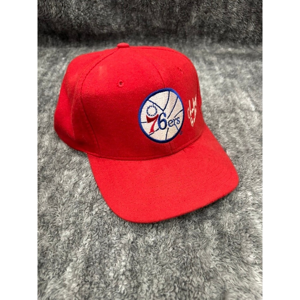 Philadelphia 76ers Charles Barkley 34 Snapback Hat NBA Vintage Retro Streetwear
